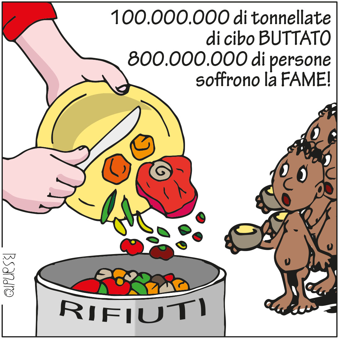 Risultati immagini per sprechi alimentari