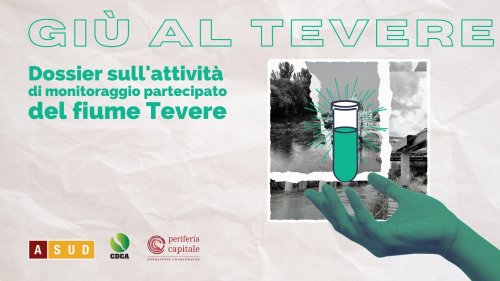 Glifosato, ammonio ed Escherichia coli nel Tevere: il rapporto dell'associazione 