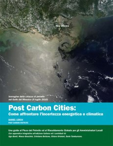Picco del petrolio, online la traduzione italiana di 'Post carbon cities'