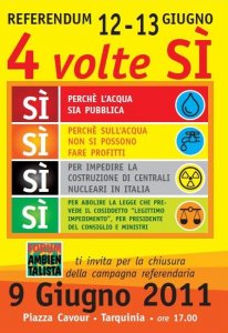 Referendum, a Tarquinia quattro sì per cambiare l'Italia