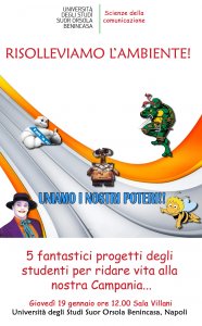 Campania. 5 progetti di marketing ecologico dagli studenti del Suor Orsola