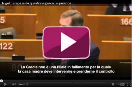 Nigel Farage sulla questione greca. 