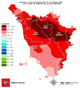 In Toscana non piove più? Sintomi locali di un'emergenza globale