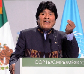 Cancun, la Bolivia chiede l'annullamento degli accordi