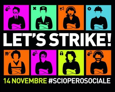 Verso le sciopero sociale: il 14 novembre non tappatevi occhi e orecchie