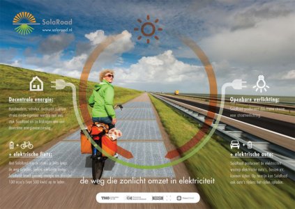SolaRoad, ad Amsterdam la prima pista ciclabile ad energia solare