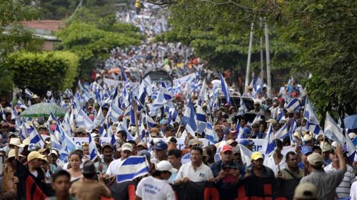 Una grande marcia in Nicaragua per salvare la terra