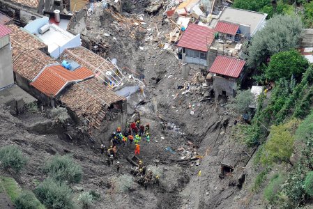 Frane e alluvioni: il 91% dei Comuni italiani a rischio