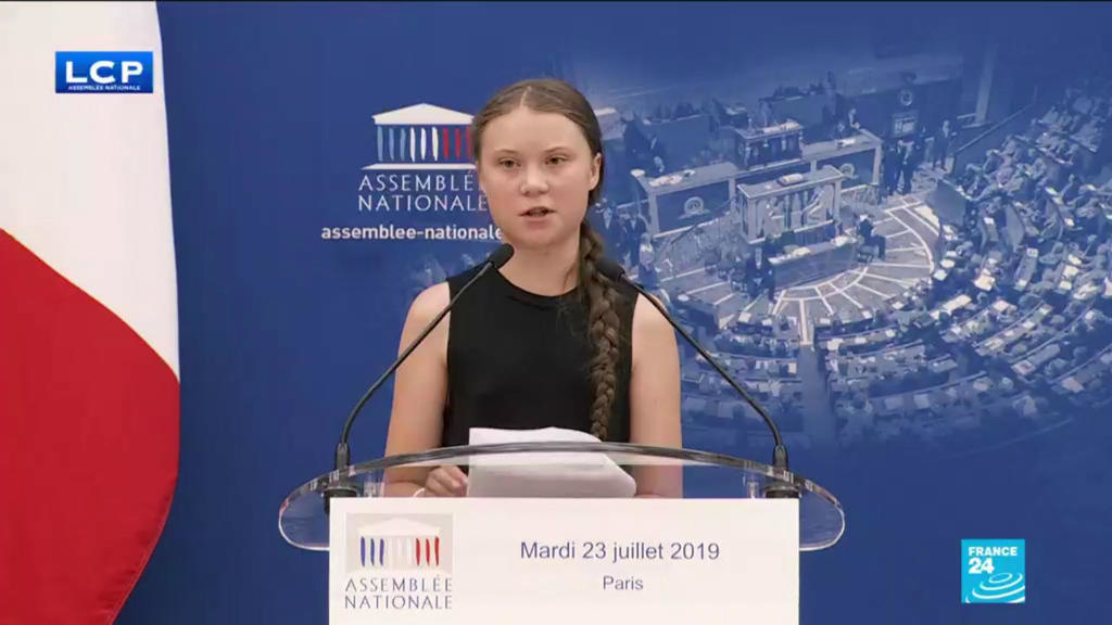 Greta Thunberg al Parlamento francese: il discorso integrale in italiano