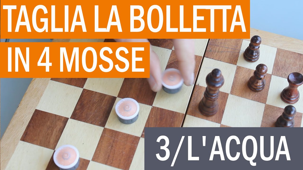 Taglia la bolletta in 4 mosse: scacco al re dell'acqua!