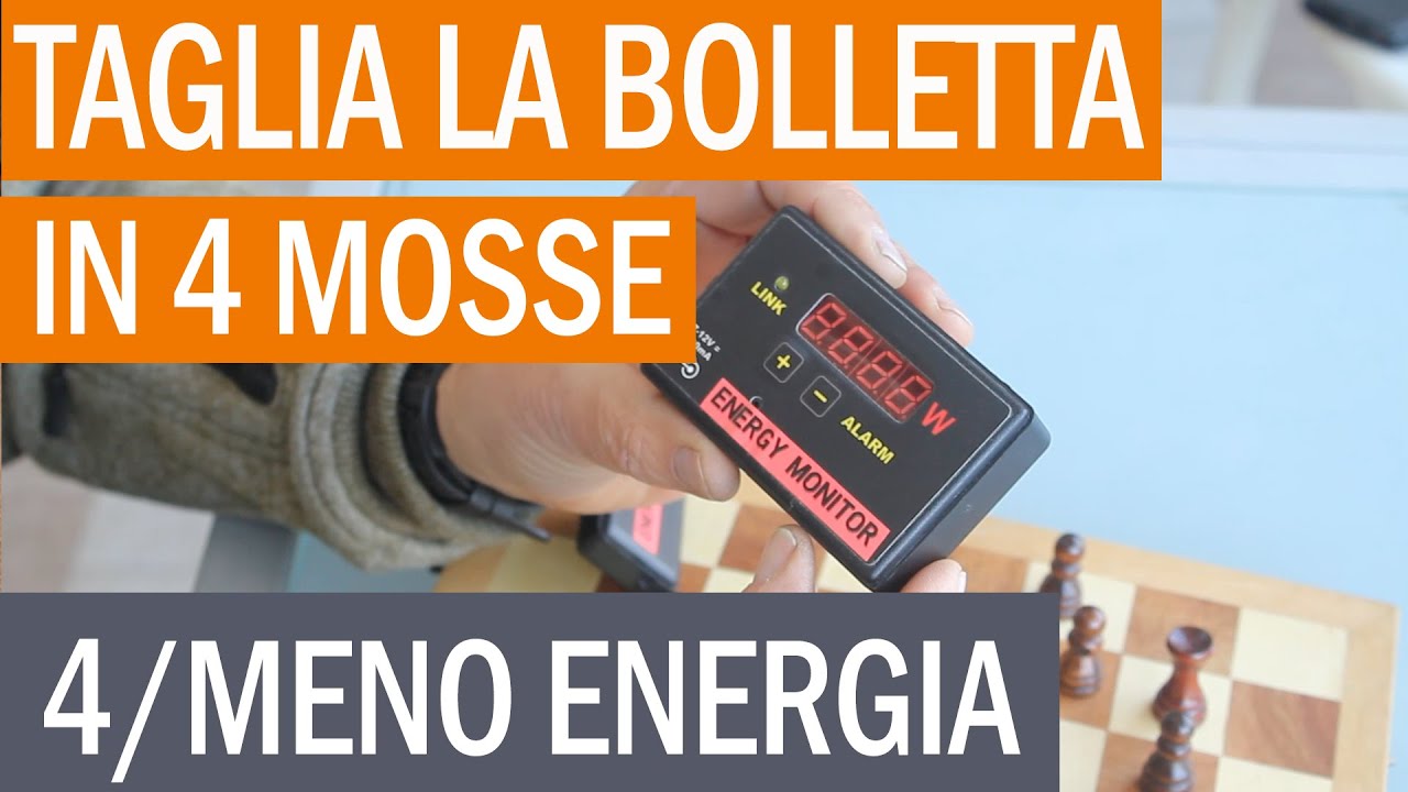 Taglia la bolletta in 4 mosse: basta con la casa 