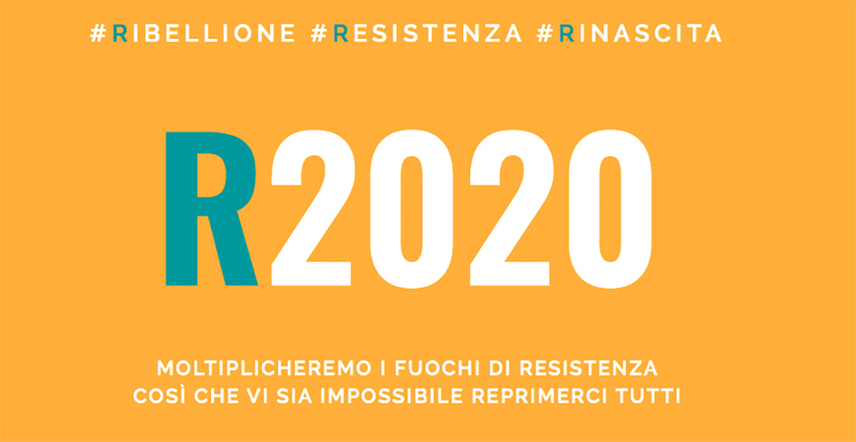 Nasce R2020. I promotori: «Creiamo un fronte comune per resistere, reagire, reinventarsi»