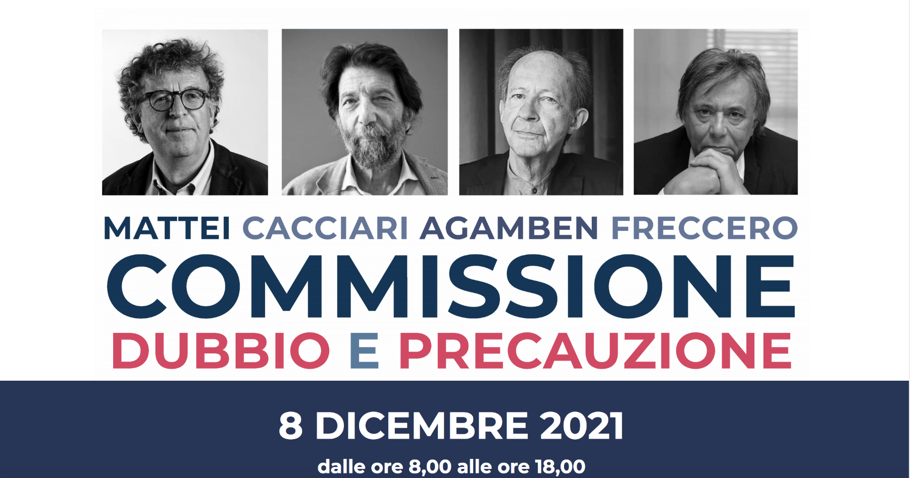 Nasce la Commissione Dubbio e Precauzione