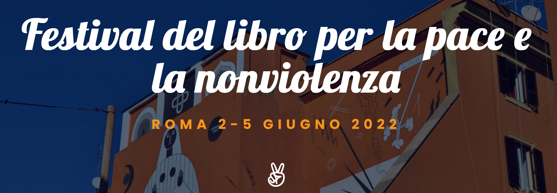 A Roma il primo festival del libro per la pace e la non violenza