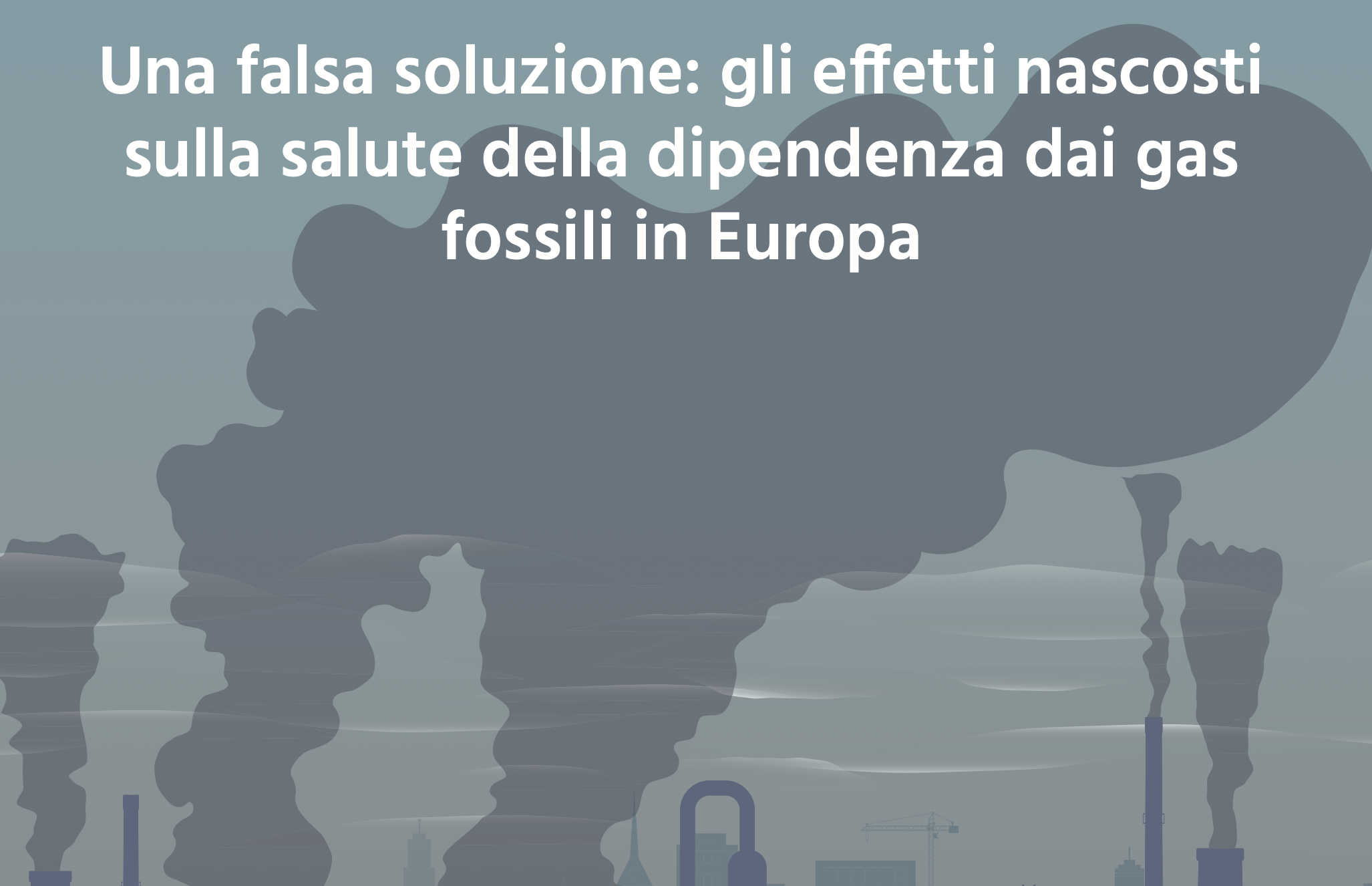 ISDE: «Impatto elevato delle centrali a gas sulla salute»