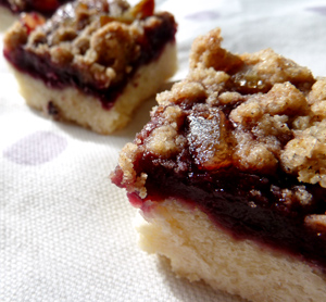 Crostata di ciliegie allo zenzero