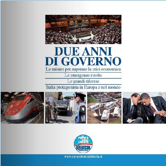 'Due anni di Governo', un libro a casa di ogni famiglia. Ma c'è chi dice no