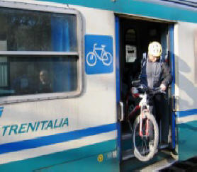 Liguria, da dicembre 'bici+treno' senza pagare il supplemento