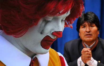 Bolivia: McDonald’s se ne deve andare