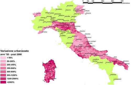 Consumo di suolo. Wwf e Fai: 