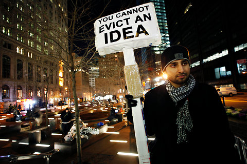 Occupy WS, reportage della protesta. Intervista a Riccardo Staglianò