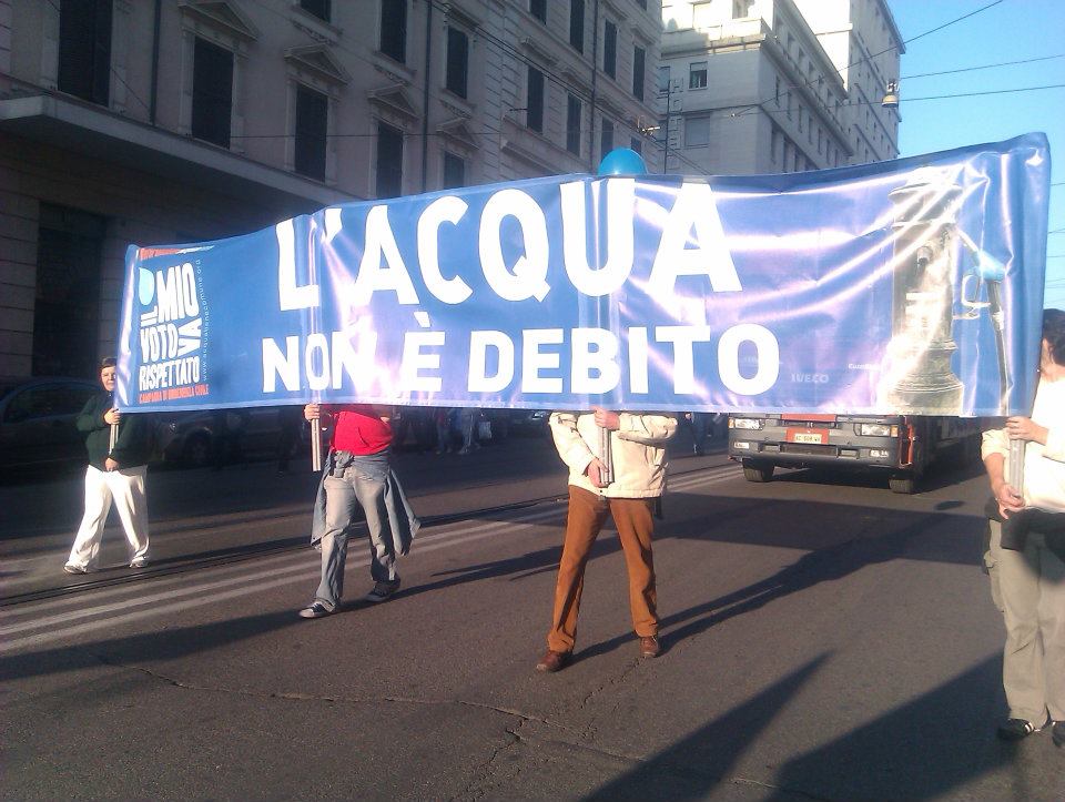 Acqua pubblica. In Provincia di Napoli la vittoria dei cittadini