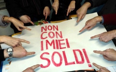 'Non Con I Miei Soldi' incontra 'Occupy Wall Street' e 'Move Your Money'