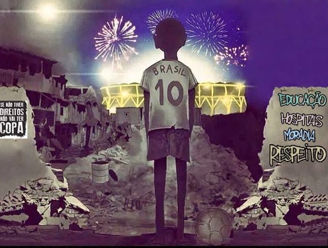 I Mondiali di calcio nel Brasile della miseria