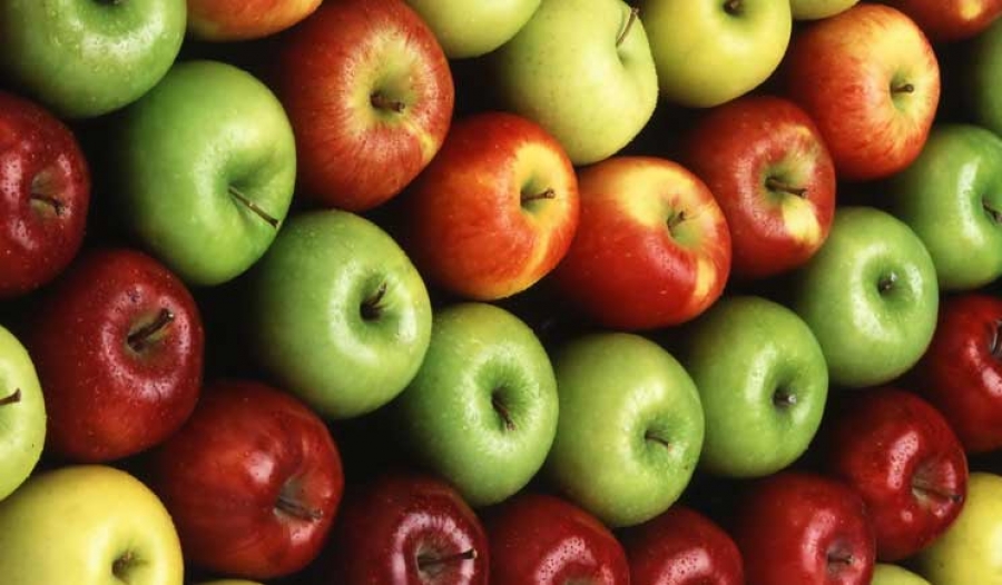 Le mele ai pesticidi dell’agricoltura chimica