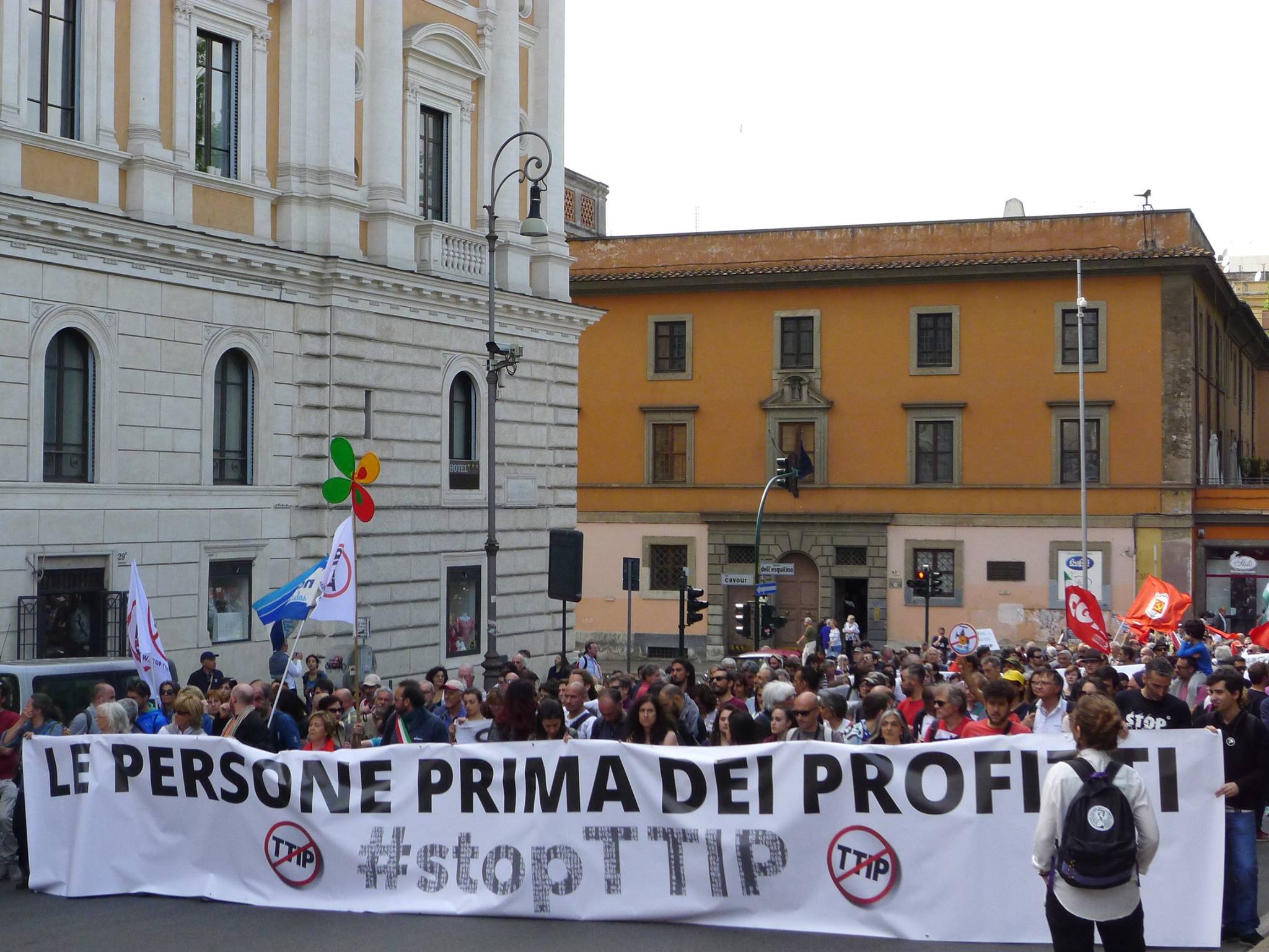 StopTTIP, questa è l'Italia che vuole contare!