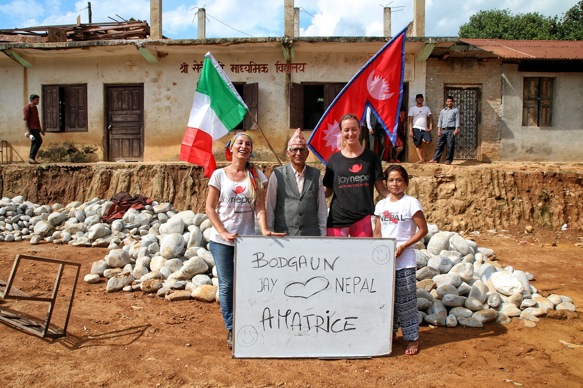 Dal Nepal ad Amatrice: 7000 chilometri di solidarietà e amore