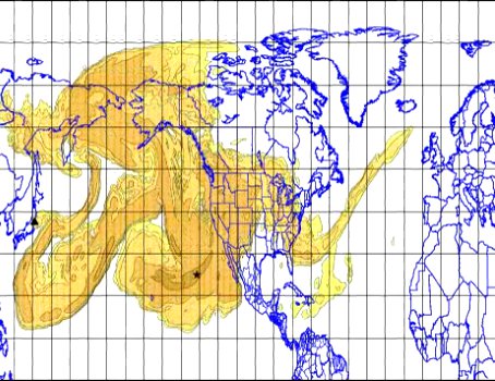 Quella nube radioattiva che 