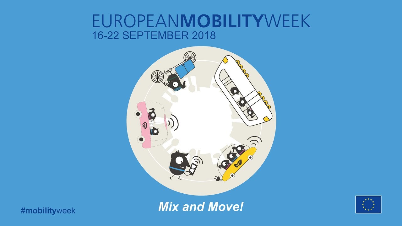Dal 16 al 22 settembre settimana europea della mobilità